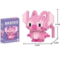 thumbnail image 5 of Bloques de construcción de Mickey Mouse Stitch Hello Kitty Personaje de dibujos animados Modelo ensamblado Bloques de construcción Muñecas Juguetes Regalos para niños, 5 of 5