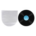 thumbnail image 2 of Bolsa para discos de vinilo, 50 piezas Bolsa protectora para discos de vinilo antiestático de 12 pulg. PE Resistente al desgaste por rayones para LP/LD Spptty Como se muestra en la descripción, 2 of 7