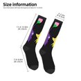 thumbnail image 2 of Rocae Pikmin Chaussettes de compression Décontractées pour Femmes Hommes Bas Contrastés, 2 of 6