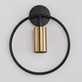 thumbnail image 6 of Modern Metal Circular Wall Sconces Wall Mount Lighting Fixture Bathroom Bedside Garage Porch Cafe and, 6 of 7