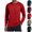 Red, variant on HAJWOH Men's Long Sleeve Shirts UV Sun Protection Athletic Shirts for Fishing Hiking Swimming Running