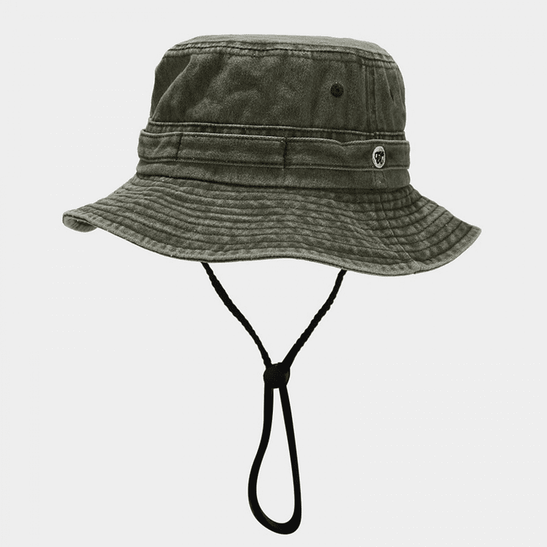 AVEKI Fishing Hats/Boonie Hat/Bucket Hats/Safari Cap/for Camping, Fishing,  Tourism, Gardening, Beach, Pool, Park, Sun Hat for Men/Women, Army Green-1