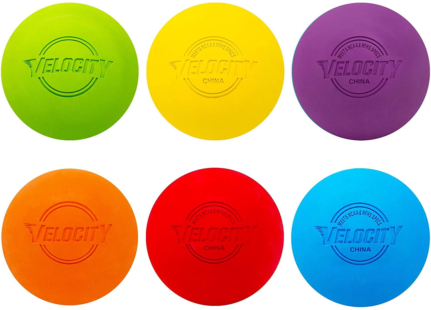 Velocity Lacrosse Balls Official Sized NFHS, SEI, and NCAA Approved