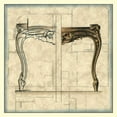 thumbnail image 2 of Vision Studio 4x14 White Modern Wood Framed Wall Art Titled - Furniture Sketch I, 2 of 5