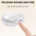 Gentle Nail Care Electric Clippers Rechargeable Nail Cutter For Adults