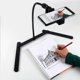 thumbnail image 2 of Adjustable Tripod with Cellphone Holder, Overhead Phone Mount, Table Top Teaching Online Stand for Live Streaming, 2 of 5