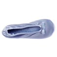 thumbnail image 2 of Women's Slipper, Periwinkle Ribbon Bow, 8-9, 2 of 2