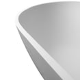thumbnail image 4 of AVAXA 68.9'' Solid Surface Freestanding Soaking Bathtub for Bathroom, 4 of 8
