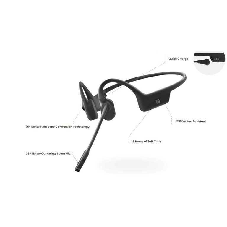 Aftershokz SHOKZ 2 Open Comm 2 Bone Conduction Bluetooth