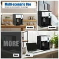 thumbnail image 4 of 5 Gal Hot/Cold Top Loading Countertop Water Cooler Dispenser Drinking Machine Black White for Bedroom, Studio, 4 of 19