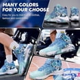 thumbnail image 5 of Mens Basketball Shoes Fashion Non-Slip Lightweight Breathable Outdoor Sneakers Cushioning Workout Shoes for Running Walking Sports Training, 5 of 6