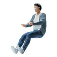 thumbnail image 2 of lionlar 1/64 Figurines Humaines Petites Personnes Modèle Figurines Garçon Micro Paysage Miniature Figurine Humaine, 2 of 9