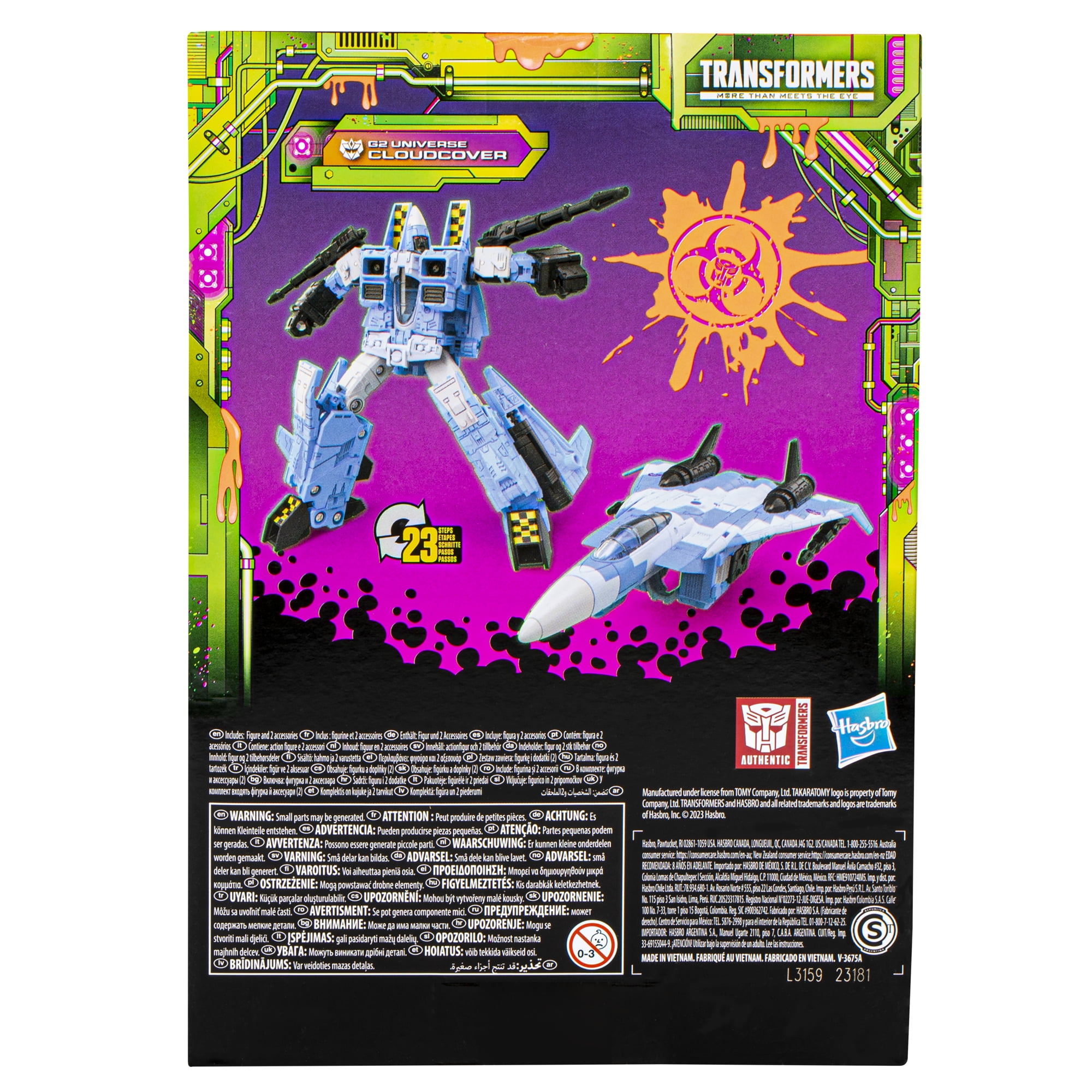 Transformers Legacy Child Cloudcover Action Figures, 3.06 x 6.25 x 9.00 in Plastic, 0.54 lb
