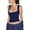 Blue, variant on Sngxgn Womens Camisole Spaghetti Strap Undershirt Tanks(Blue,S)