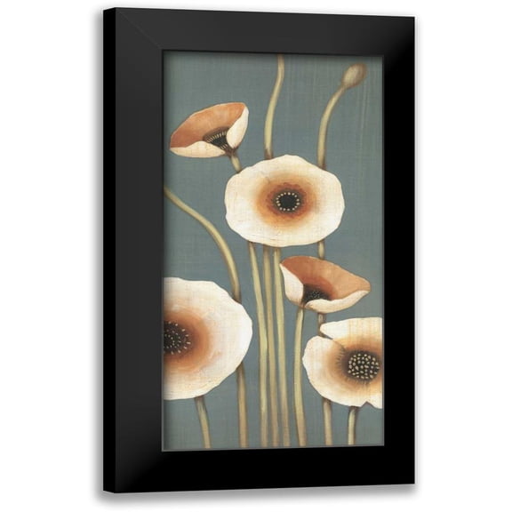 MAJA 9x14 Black Modern Framed Museum Art Print Titled - Buttercup II