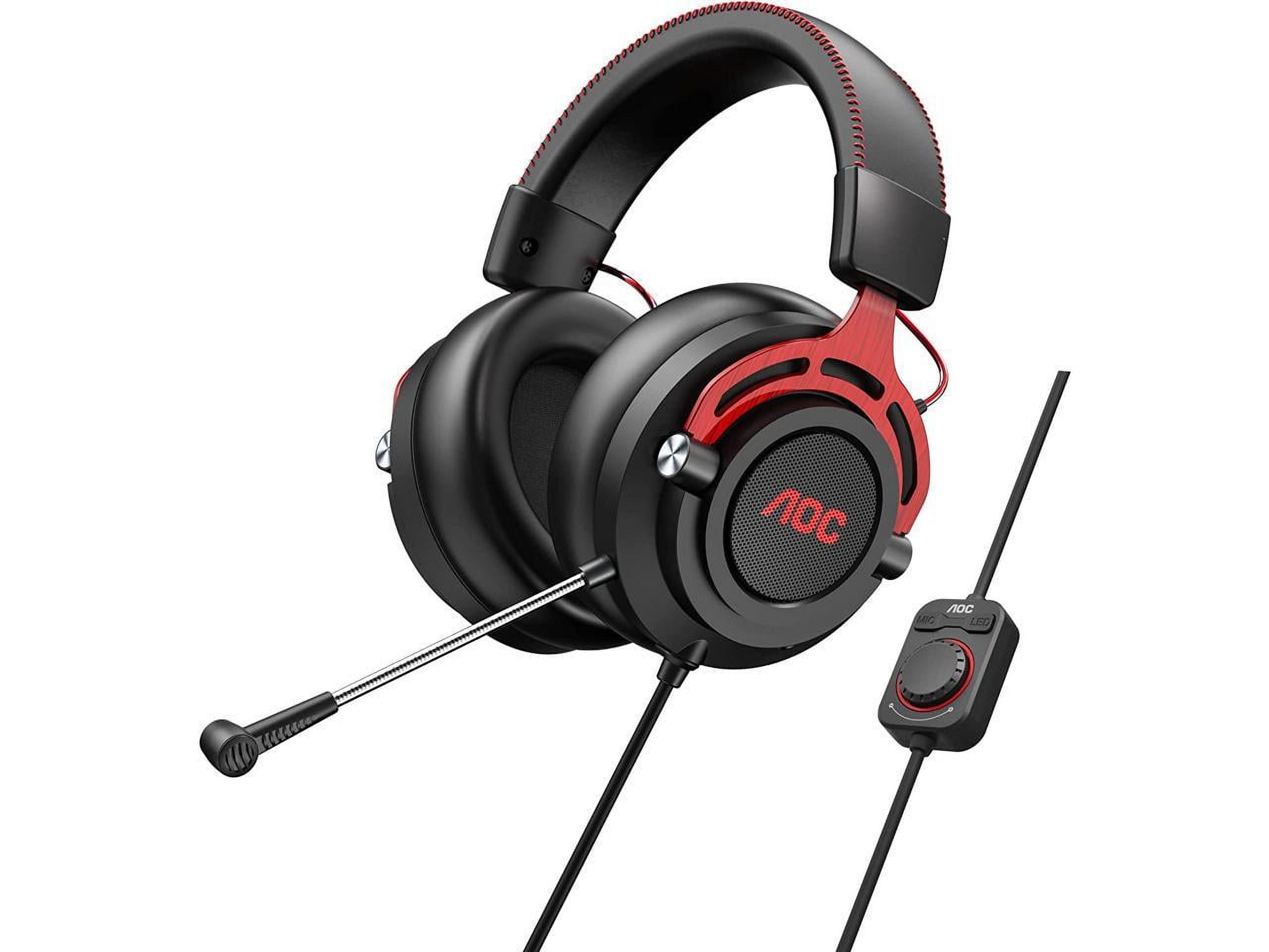 AOC GH300 USB Gaming Headset with RGB-LED Gaming Headset with 