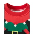 thumbnail image 3 of Boys Christmas Crewneck Sweatshirts Holiday Winter Sweater Long Sleeve Pullover Shirts 3T/540, 3 of 5
