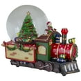 thumbnail image 5 of Northlight Christmas Train with Tree Musical Snow Globe Decoration - 8", 5 of 6