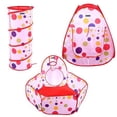thumbnail image 3 of Tienda de juegos para niños con túnel y piscina de pelotas, tienda de juegos para bebés 3 en 1 de Glonova, 3 of 6