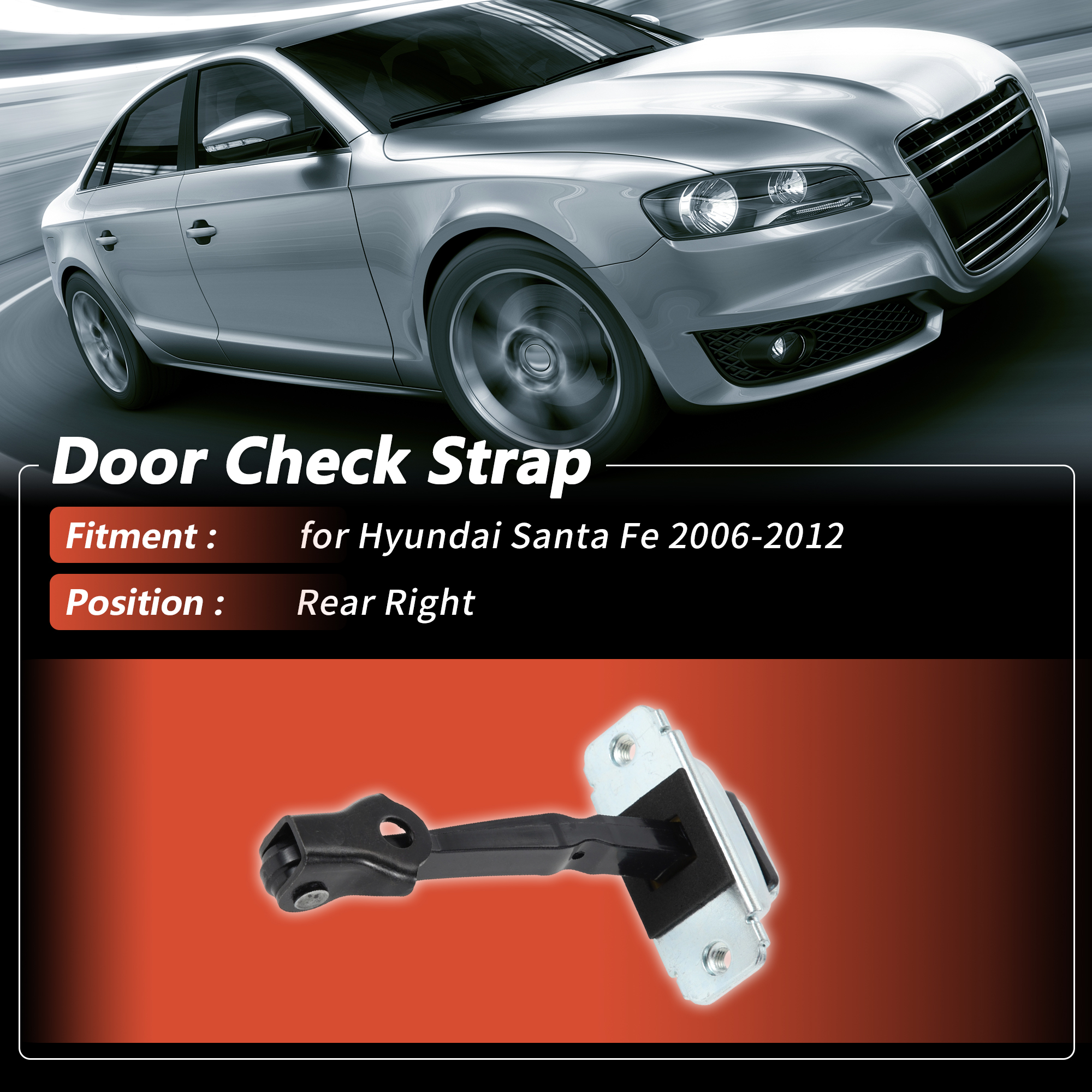 Unique Bargains Door Strap for Hyundai Santa Fe 2006-2012 1pc No.794902B000