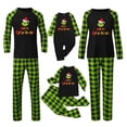 thumbnail image 1 of Pijamas navideños a juego Grinch - TKing Fashion 2024 Nuevos conjuntos de pijamas navideños familiares a juego Grinch, pijamas navideños navideños para parejas, adultos y niños, Mujer S, 1 of 4