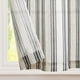 thumbnail image 5 of Cortinas Jinchan a Rayas de Lino para Cocina 62x61 cm 2 Paneles, 5 of 8