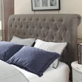 thumbnail image 6 of Modus Geneva Tufted Queen Platform Storage Bed in Dolphin, 6 of 8