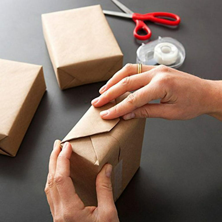 BROWN KRAFT PARCEL PAPER FOR PACKING AND WRAPPING PARCELS STRONG ROLLS 88GSM