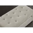thumbnail image 6 of 35 inch Upholstered Storage Rectangular Bench for Entryway Bench,Bedroom end of Bed Bench Foot of The Bed,Bench Entryway (Beige), 6 of 17