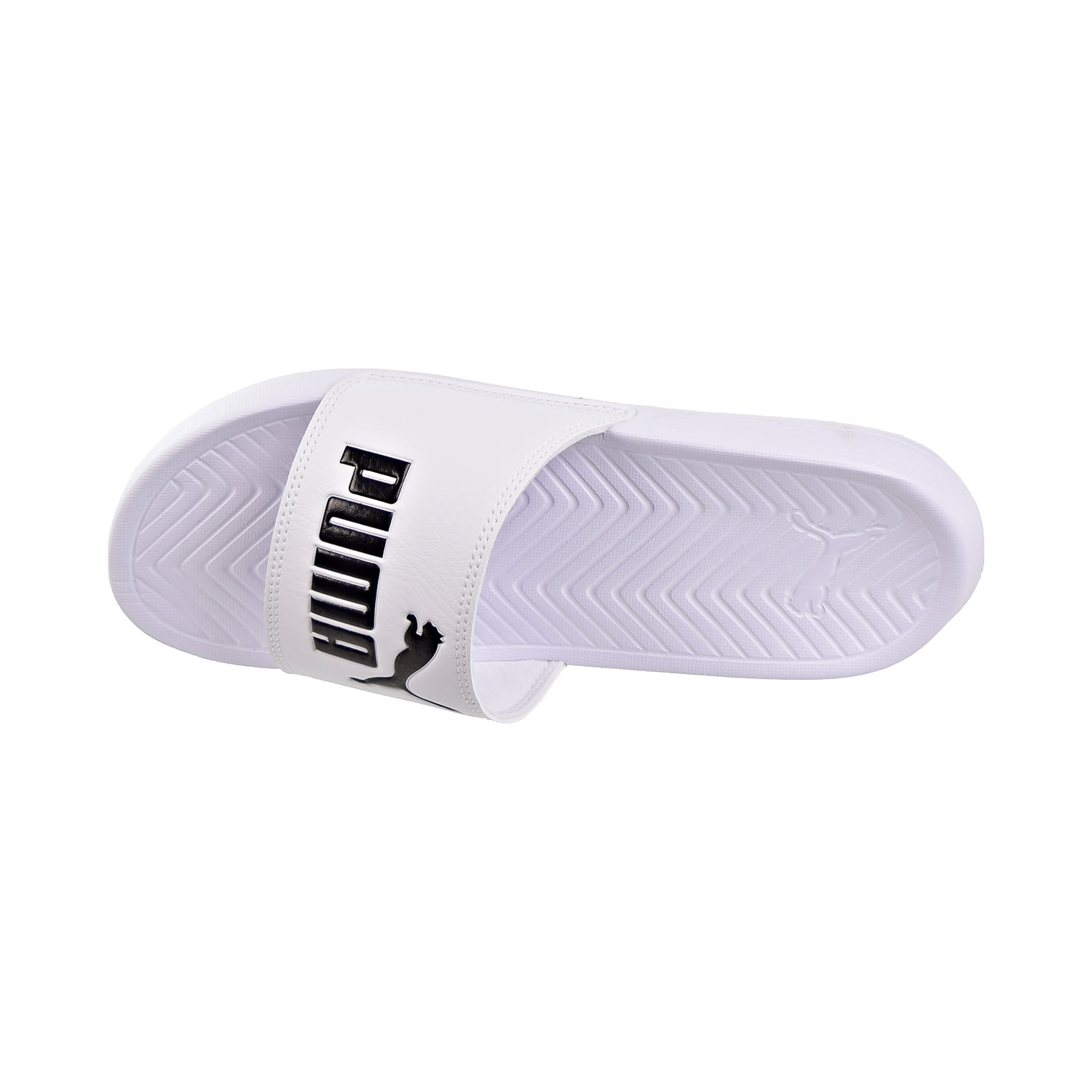 puma popcat slides white