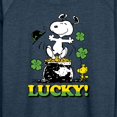thumbnail image 3 of Peanuts - Lucky - Women's Lightweight French Terry Long Sleeve Shirt, 3 of 6