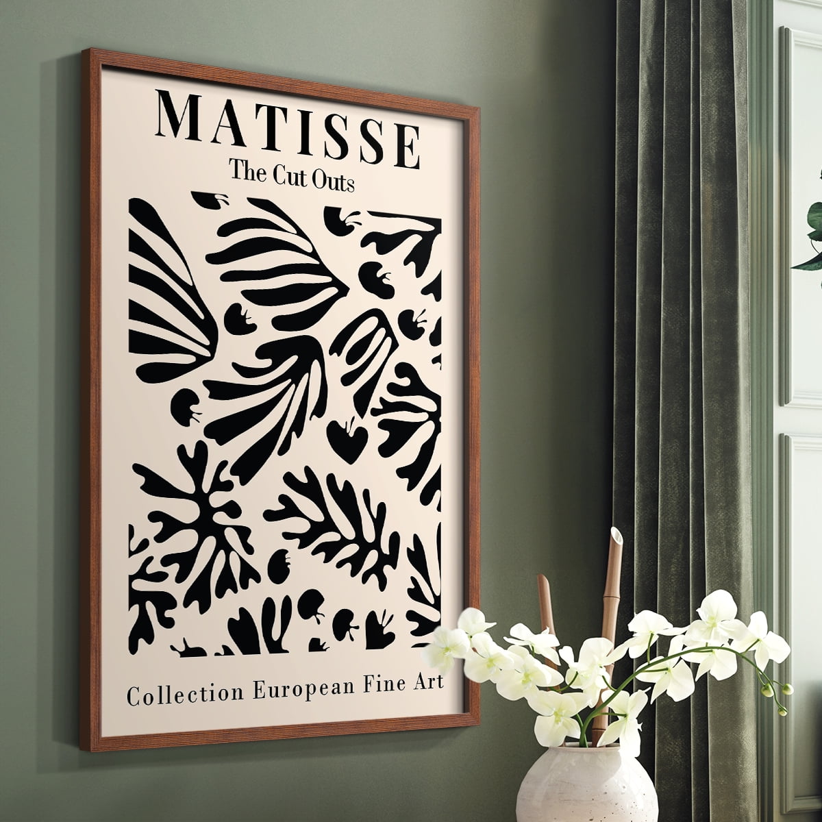 Matisse XCVI Framed Print - Solid Wood