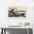 thumbnail image 2 of ARTCANVAS American Snipe Canvas Art Print by John James Audubon - Size: 26" x 18" (0.75" Deep), 2 of 9