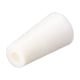 thumbnail image 4 of Tapones de silicona perforados beige de 12 mm-17 mm para frascos, 8 piezas, 4 of 5