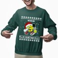 thumbnail image 2 of Christmas Sweatshirt, Funny Pickleball Christmas Sweatshirt, Ho Ho Ho Ugly Holiday Jumper, Festive Xmas Gift for Dinking Players & Fans, 2 of 5