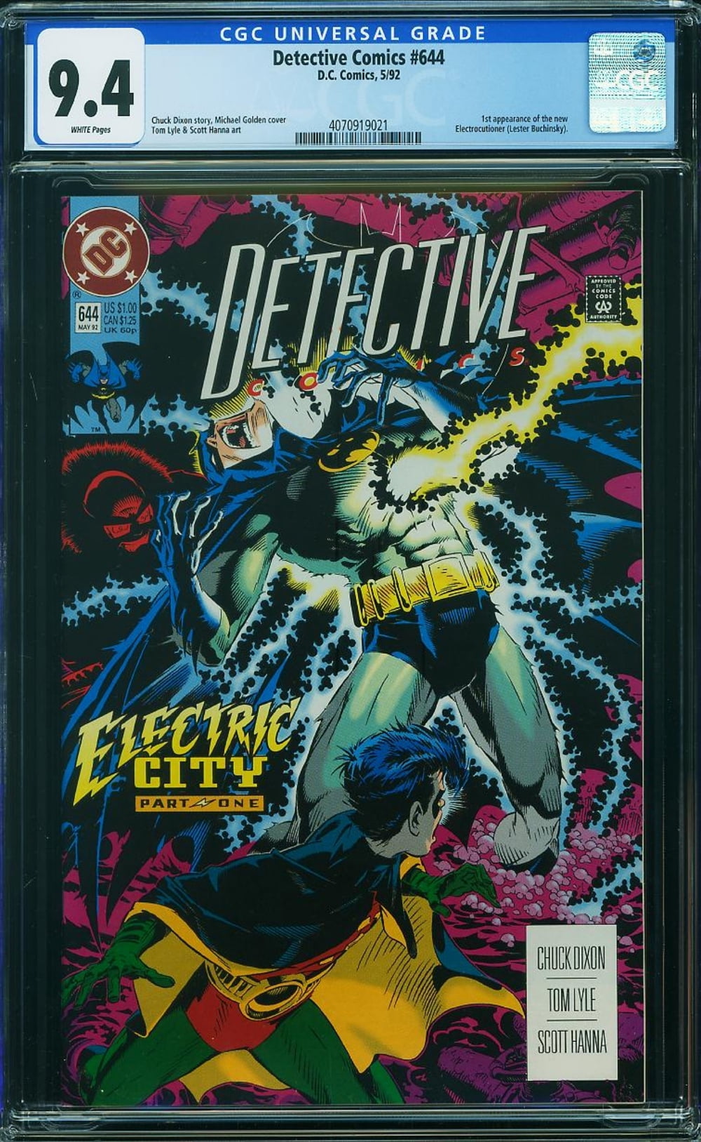 Cover of Detective Comics #644