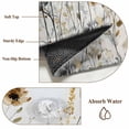 thumbnail image 6 of 6'x9' Area Rugs, Spring Flowers Indoor Outdoor Area Rug for Living Room Bedroom, Watercolor Botanical Floral Herbs Plants Washable Bathroom Rugs Kitchen Floor Carpet Mats Home Decor Aesthetic, 6 of 8