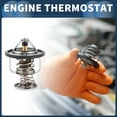 thumbnail image 2 of Termostato de coche Termostatos de refrigerante del motor para Toyota YARIS 1.0 2005 - 2011 No.9091603134 1 Pcs, 2 of 6