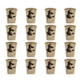 thumbnail image 2 of Tuvgenk Disposable Paper Cups 2.9x3.2 Inch 16 Count with Witch Silhouette Print, Halloween Party Supplies for Spooky Themed Beverages, 2 of 6