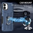 thumbnail image 2 of for Xiaomi Redmi A1 Case with Metal Ring Kickstand for Women & Men, Heavy-Duty Protection Shockproof Bumper Cover Case for Xiaomi Redmi A1 TY Blue, 2 of 18