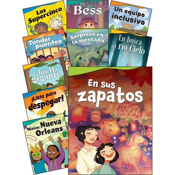 Literary Text: Literary Text 2nd Ed Grade 3 Set 1 Spanish: 10-Book Set (Other)
