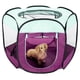 thumbnail image 1 of Corral para perros Furhaven Pop Up tienda portátil para mascotas morada talla M, 1 of 9