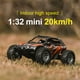 thumbnail image 4 of 1/32 2WD todoterreno 20 km/h alta velocidad 2,4 GHz Drift RC coche de carreras para niños, 4 of 9