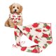 thumbnail image 1 of Pañuelo para Perro Verano Rosa Roja Pañuelos para Perros Accesorios para Perros Rosa Roja Lavable Algodón Pañuelos para Perros Bufanda Plegable Portátil para Mascotas ANGGREK Otros, 1 of 8