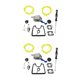thumbnail image 1 of Speravity Carburetor w/ Adjustment Tool Replacement fits 125BX 125BVX 125B Tipo 1 2piezas, 1 of 6