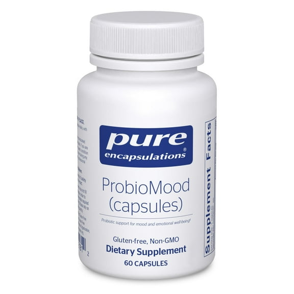 Pure Encapsulations ProbioMood | Shelf Stable Probiotic Combination Designed to Support Relaxation and G.I. Function* | 60 Capsules