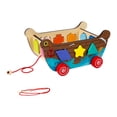 thumbnail image 2 of BELOVING Wooden Shape Sorter Toy Fine Motor Skill Interactive Kindergarten Match Game with Geometry, 2 of 9