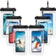 thumbnail image 1 of 6 piezas para bolsa de teléfono impermeable universal, funda subacuática, bolsa seca transparente para teléfono celular con cordón, bolsa para natación, snorkel, deportes acuáticos para, 1 of 7
