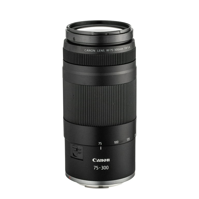Canon RF 75-300mm F4-5.6 Telephoto Zoom Long-Range Autofocus Lens