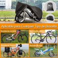 thumbnail image 2 of Funda para Bicicleta Moto Dasking Negro Resistencia al Agua y Protección UV Antióxido para Vehículos, 2 of 7